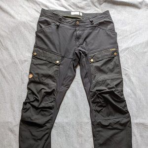 Fjallraven Keb Trousers 33-34" Regular Black on Black
